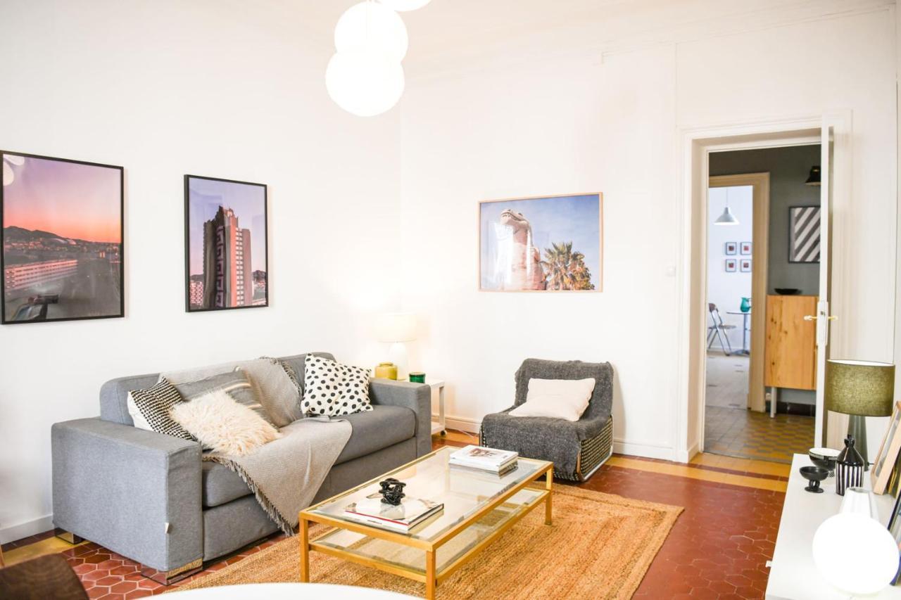 Bail Mobilite - Grand Appartement 1 Chambre Marseille Bagian luar foto